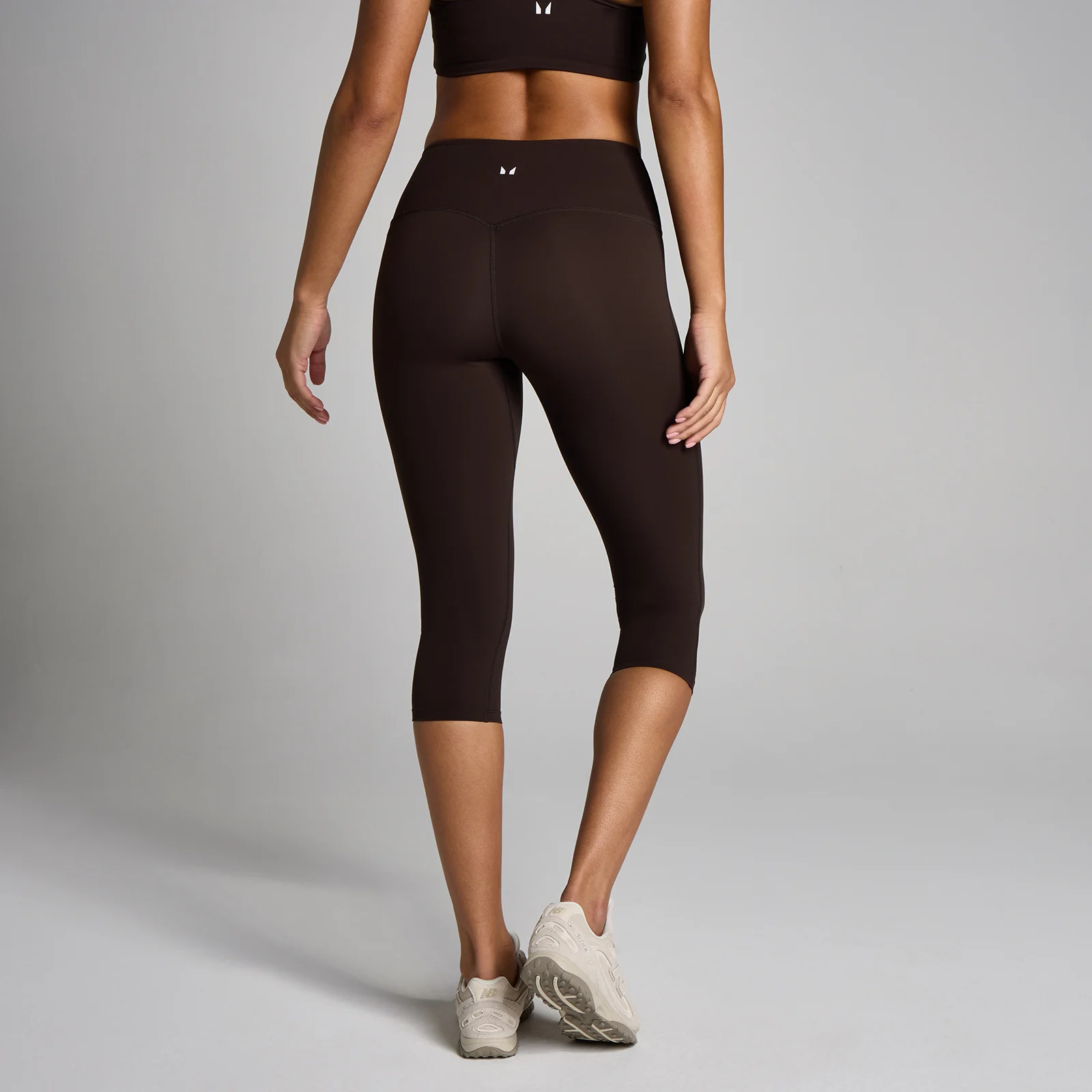 MP Dame Tempo Capri Leggings - Kakao - S Billede 2