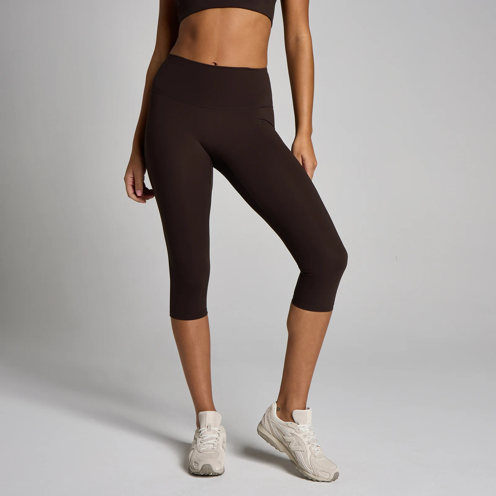 MP Dame Tempo Capri Leggings - Kakao - S Billede 1