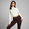 MP Dame Tempo Cropped Jakke - Vanilje