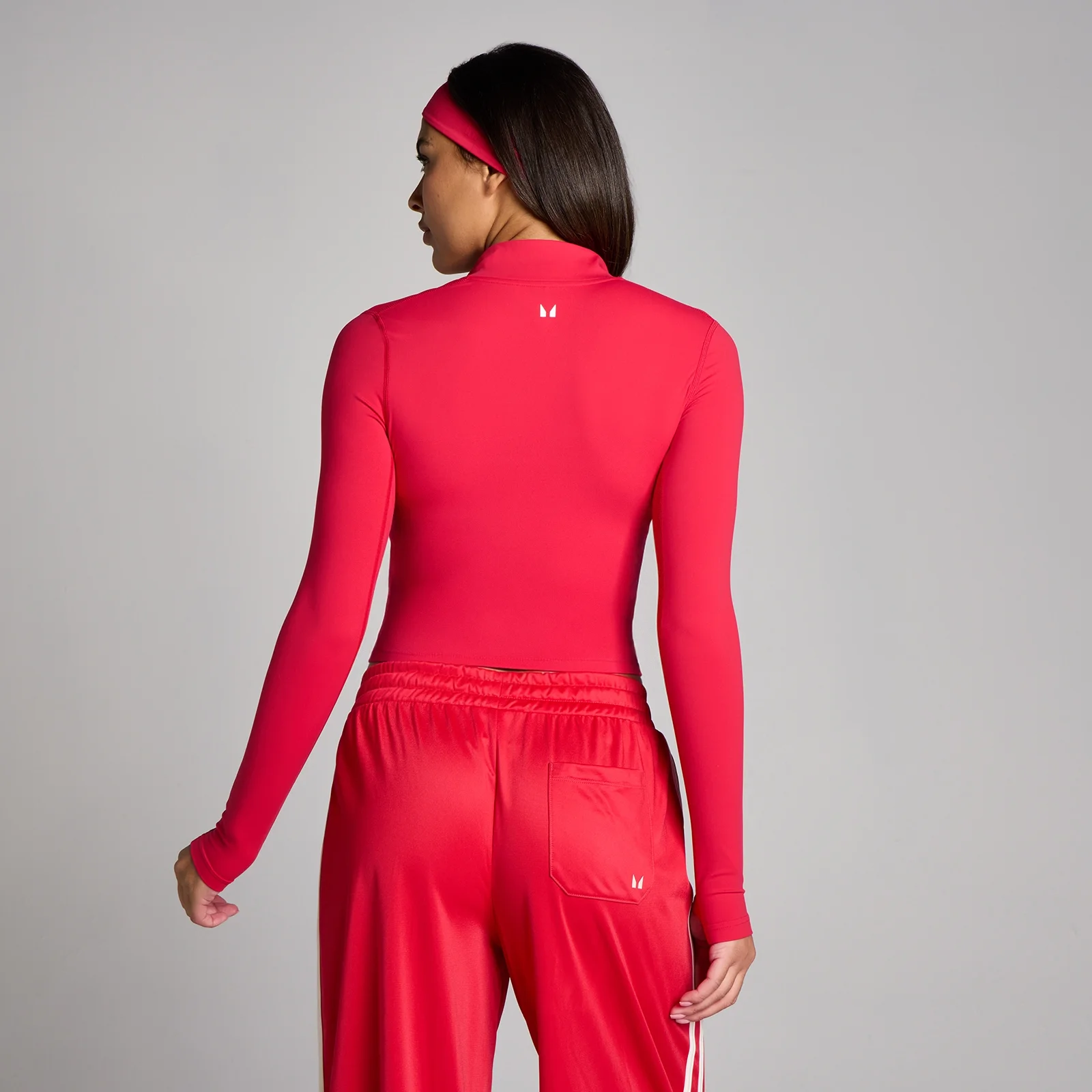 MP Dame Tempo Cropped Jakke - Chilli - L Billede 2