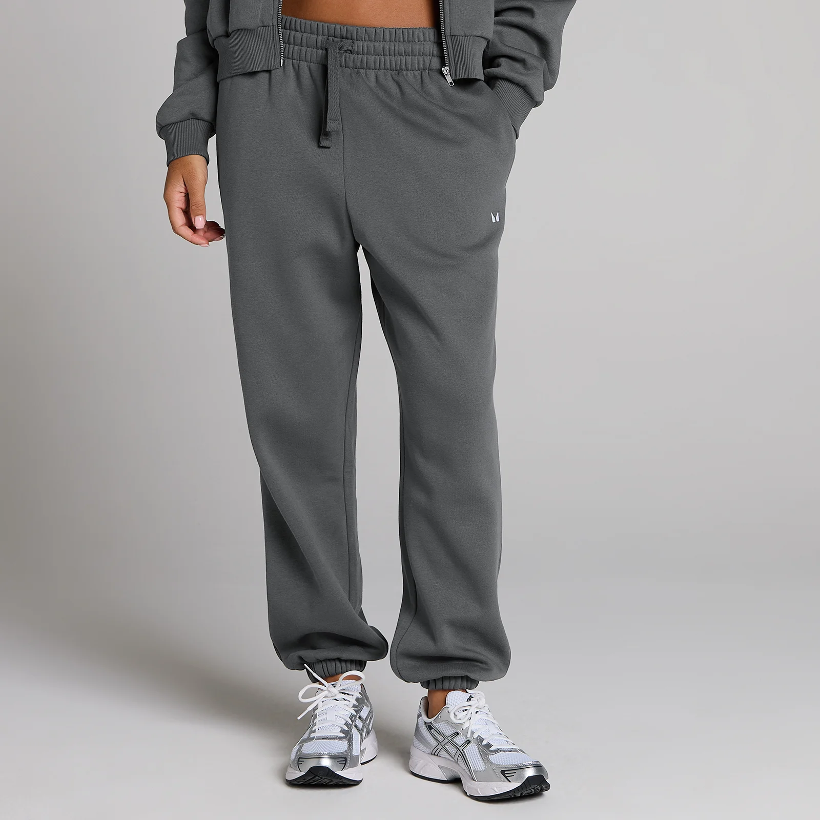 MP Women's Basics Oversized Joggingbukser - Mørkegrå - S Billede 1