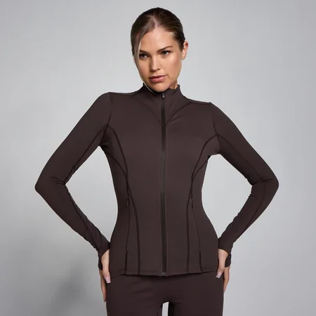 MP Women's SculptForm lynlåsjakke - Kakao