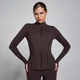 MP Women's SculptForm lynlåsjakke - Kakao