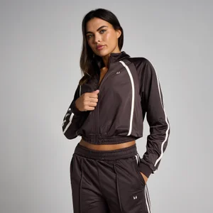 MP Women's Tricot trackjakke - Kakao/Vanilje - Size M