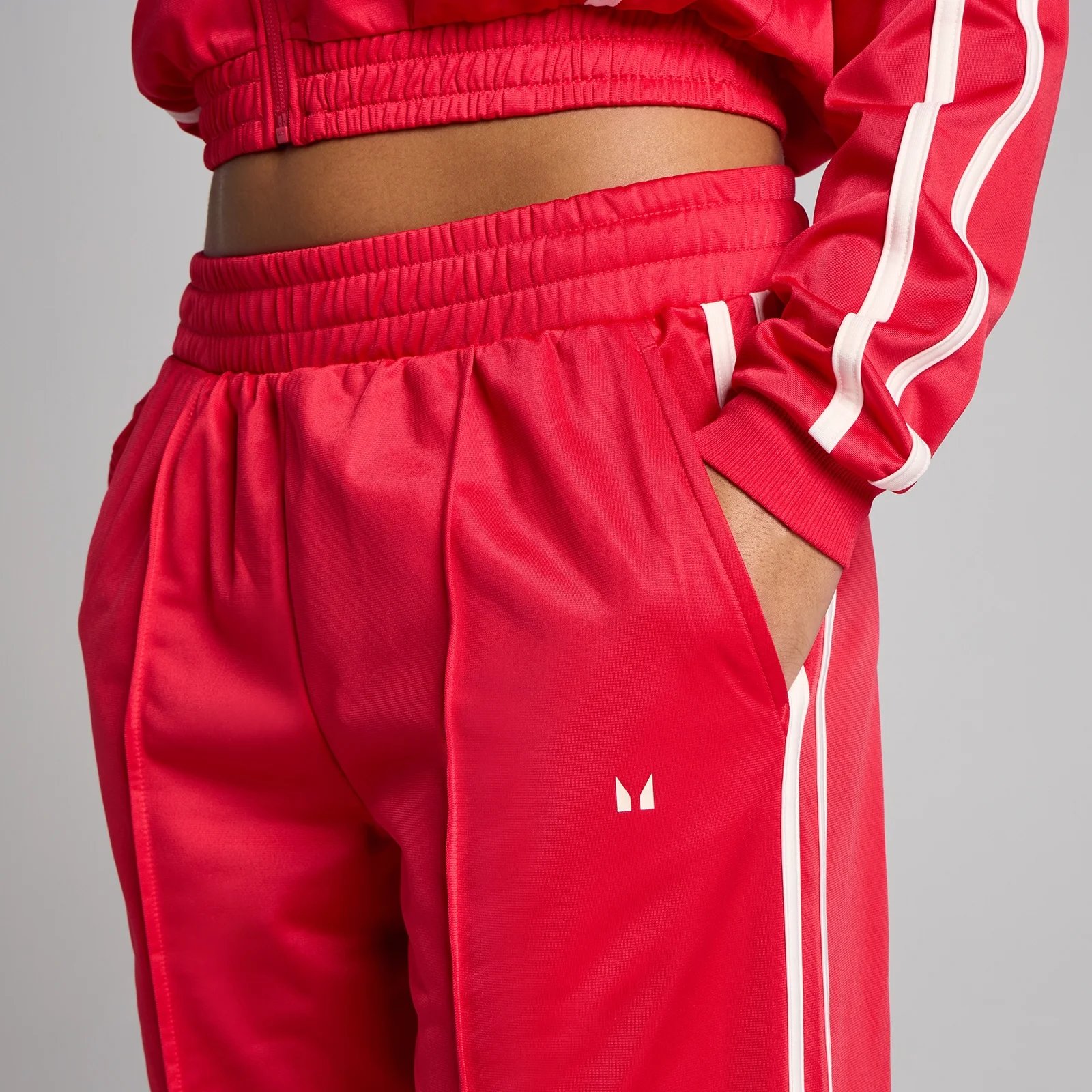 MP Women's Tricot Track joggingbukser med lige ben - Chilli - S Billede 4