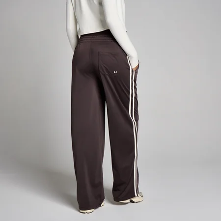 MP Women's Tricot Track joggingbukser med lige ben - Kakao/Vanilje