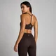 MP Women's Tempo sports-bh med stropper og racerback - Kakao