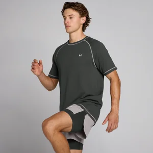 MP Velocity Ultra Seamless T-shirt til mænd - Vasket sort - Size XS