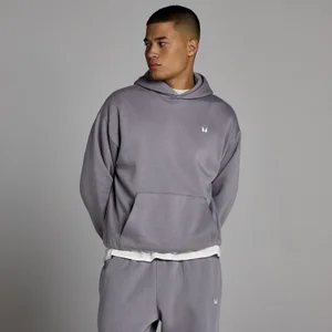 MP herretrøje til hviledag Oversized - Mørk Meleret - Size M