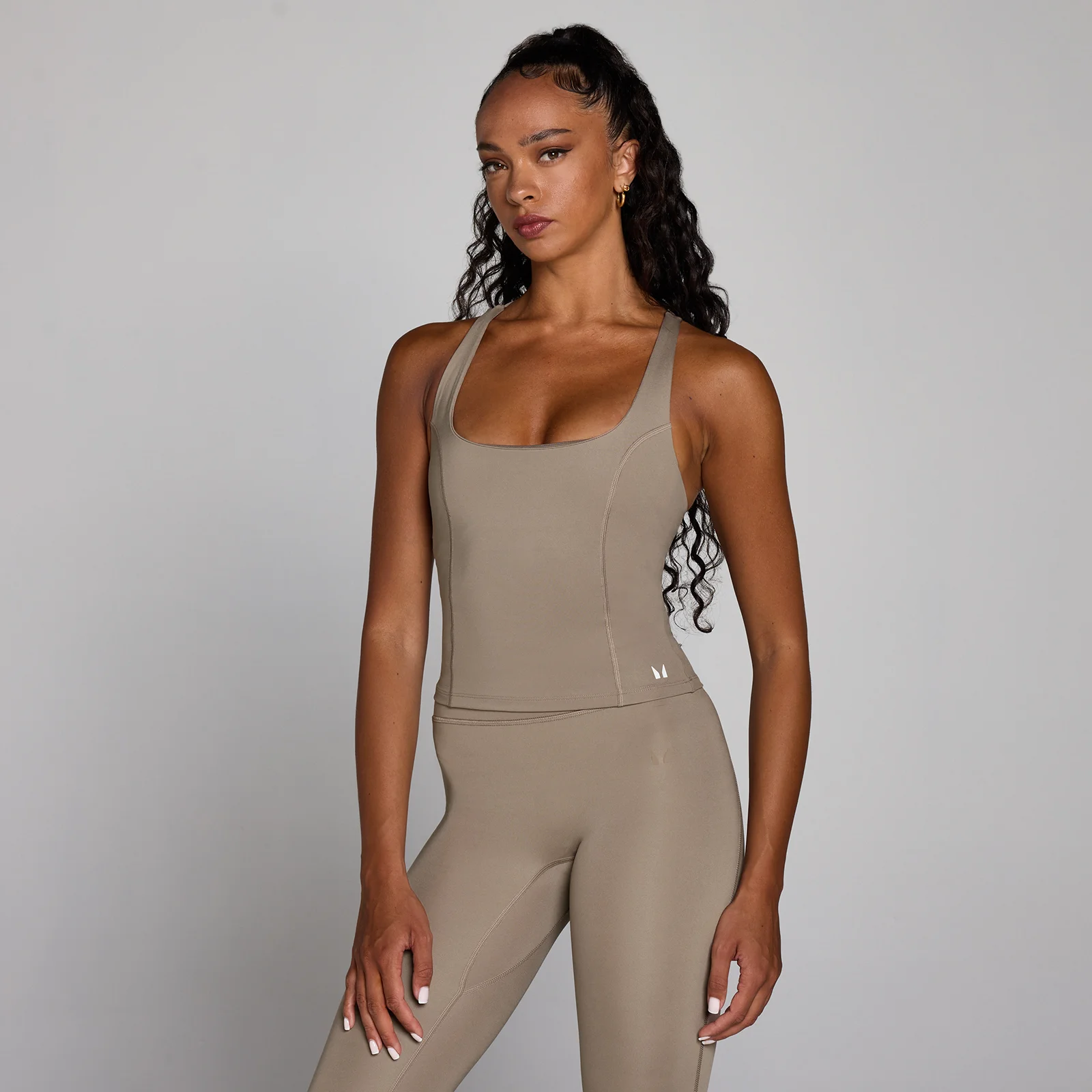 MP Women's Training racerback vest - Light Taupe - M Billede 1