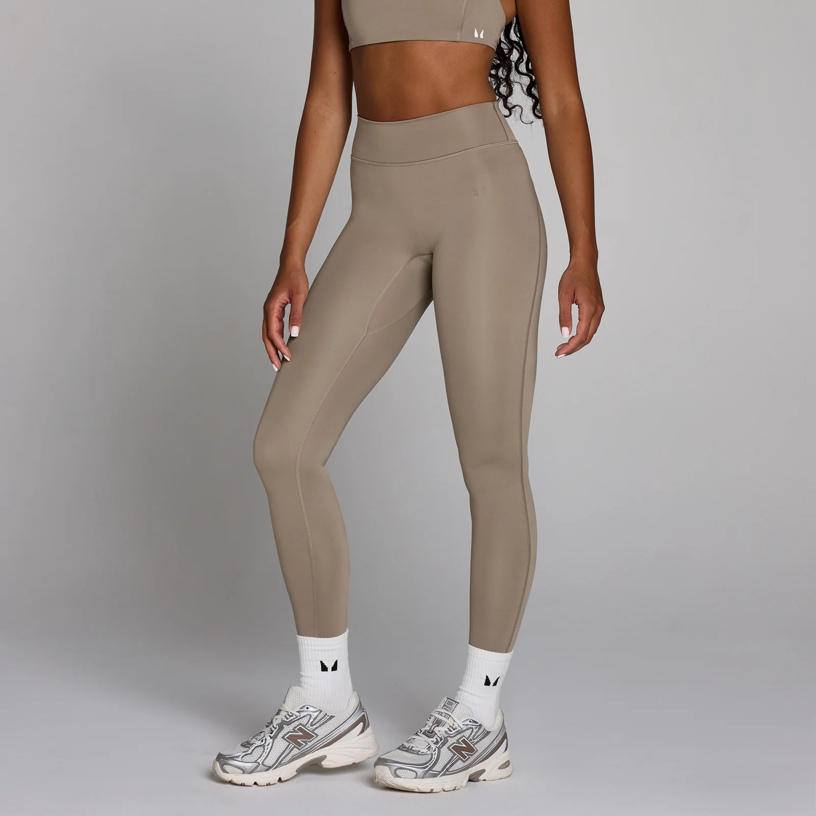 MP Women's Training Leggings - Light Taupe - S Billede 1