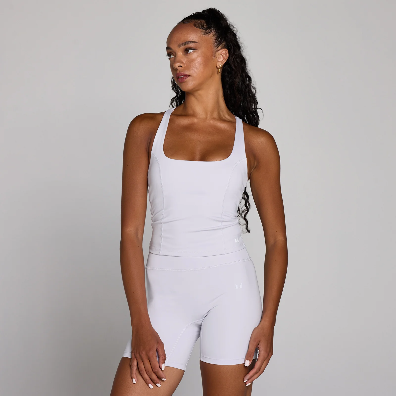 MP Women's Training Racer Back Vest - Chalk Dust - S Billede 1