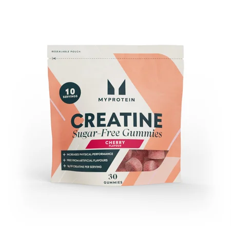 Kreatin Gummies - 30 Gummies - 10servings - Cherry (Sugar-Free)