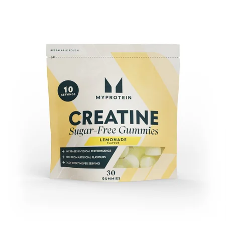 Kreatin Gummies - 30 Gummies - 10servings - Lemonade (Sugar-Free)