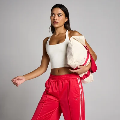 MP Two Tone Cotton Tote Bag - Naturbomuld/Chili Billede 6