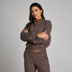 MP Women's Soft Touch bomberjakke med lynlås - Kakao Marl - Size S