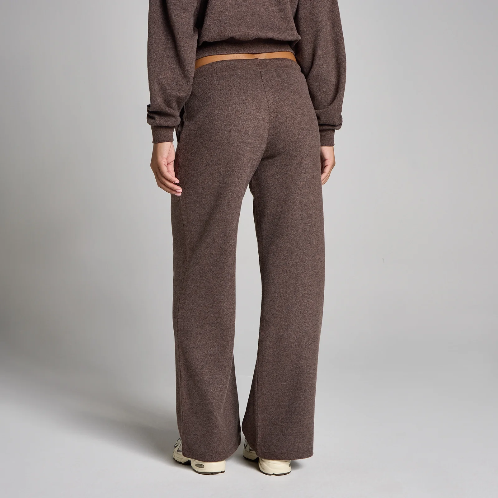 MP Women's Soft Touch joggingbukser med mid-rise pasform og lige ben - Kakao Melange - XS Billede 2