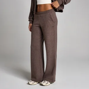 MP Women's Soft Touch joggingbukser med mid-rise pasform og lige ben - Kakao Melange - Size M