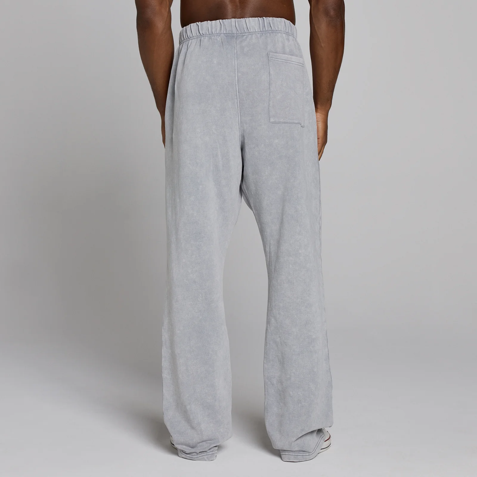 MP X Gold's Herre Washed Graphic Oversized Joggingbukser - Steel Blue - L Billede 4