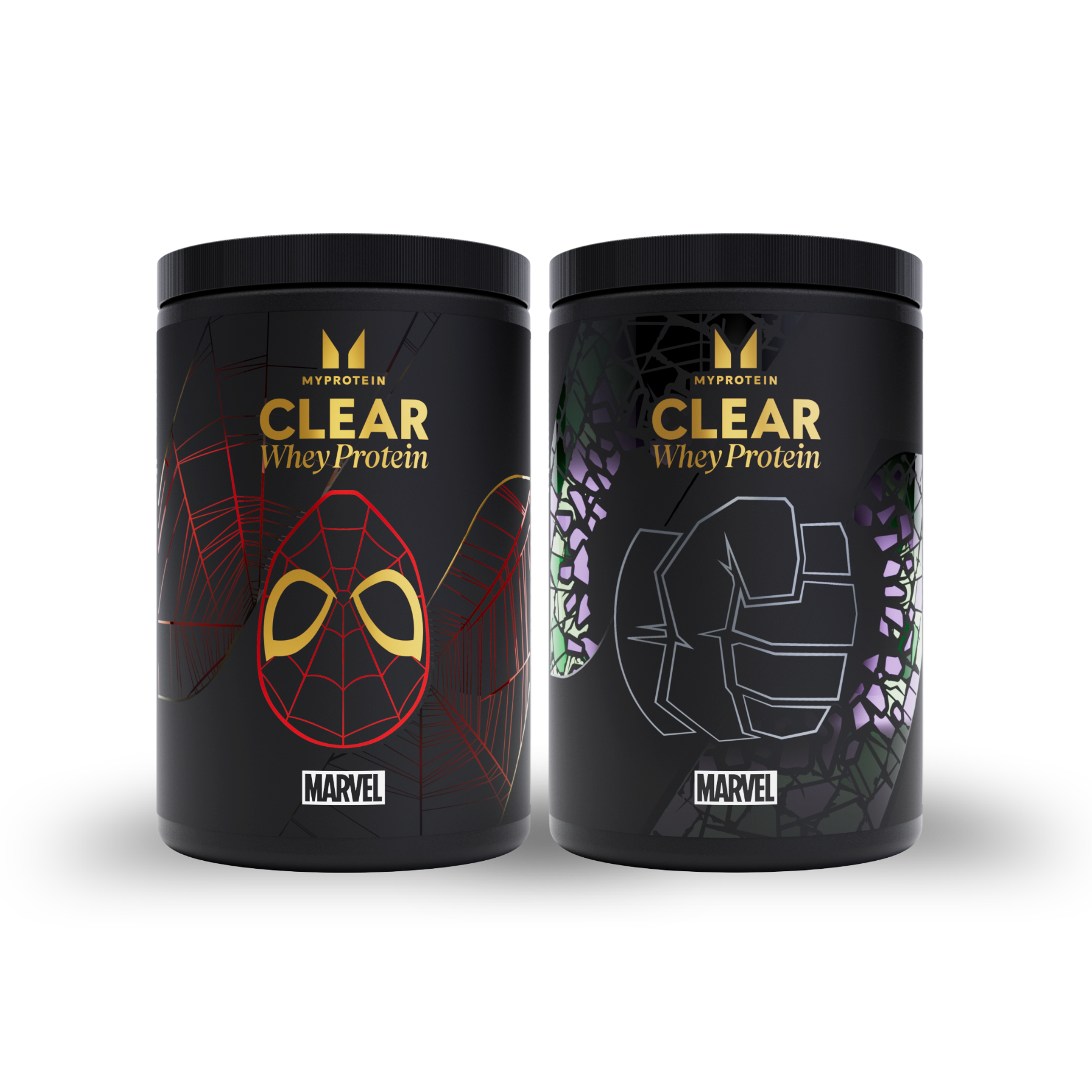 Myprotein Marvel Duo Bundle - 2 x 20servings - Green Plum & Kiwi / Raspberry & Strawberry Billede 1