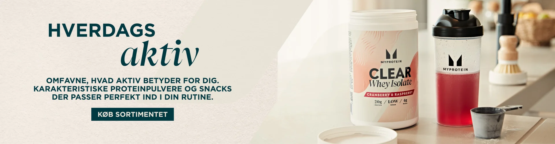Everyday active. Embrace what active means to you. Signature protein powders and snacks that fit seamlessly into your routine. Shop the range.